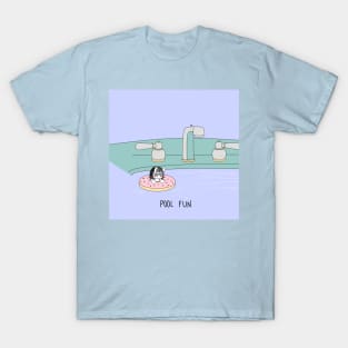 Tiny Demon Pool Fun T-Shirt